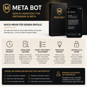 Meta Bot – Dein KI-Assistent für Instagram & Meta *Affiliate Link